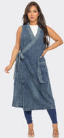 Denim Vest Dress