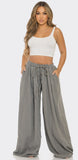 Wide Leg Denim Pants