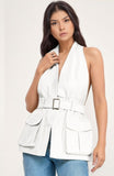 Safari Utility Halter Top