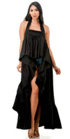 High Low Halter