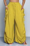 Drawn to Drama Pants