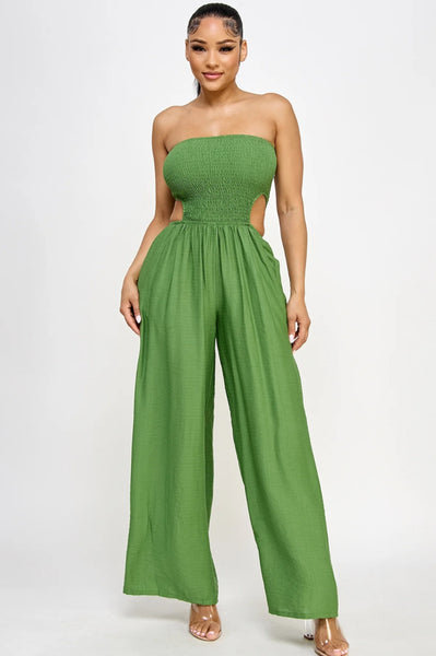 Ruched Jumpsuit