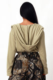 Halo Drape Hoodie