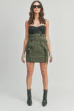 Mission Chic Mini Cargo Skirt