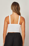 Square Neck Crop Tank