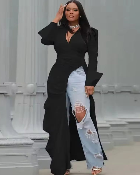 Chic Slash Tunic