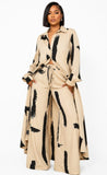 Stroke of Chic Pant Set