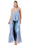 High Low Halter