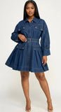 Blue Jean Belle Dress