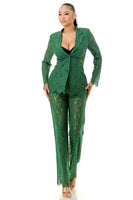 Envy Lace Pant Suit