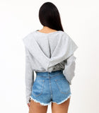 Halo Drape Hoodie