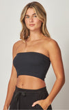 Ribbed Bandeau Tube Top