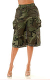 Rhinestone Recon Shorts