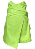 Lime Cargo Skirt